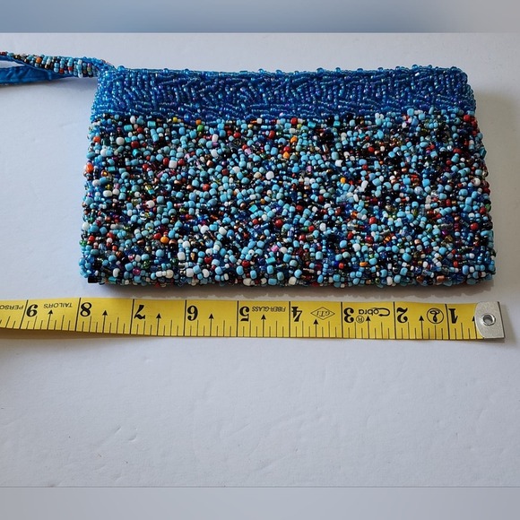 Gorgeous Boho Beaded Heavy Wristlet - Picture 5 of 6